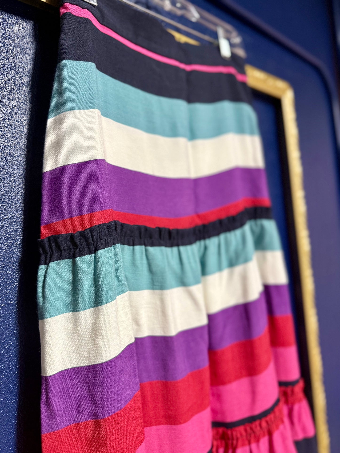 1901 Striped Skirt