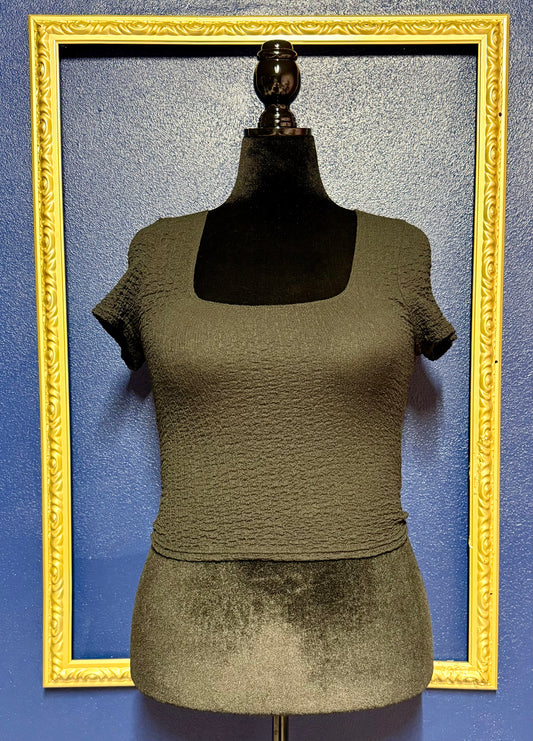 Madewell Cropped Fitted Blouse