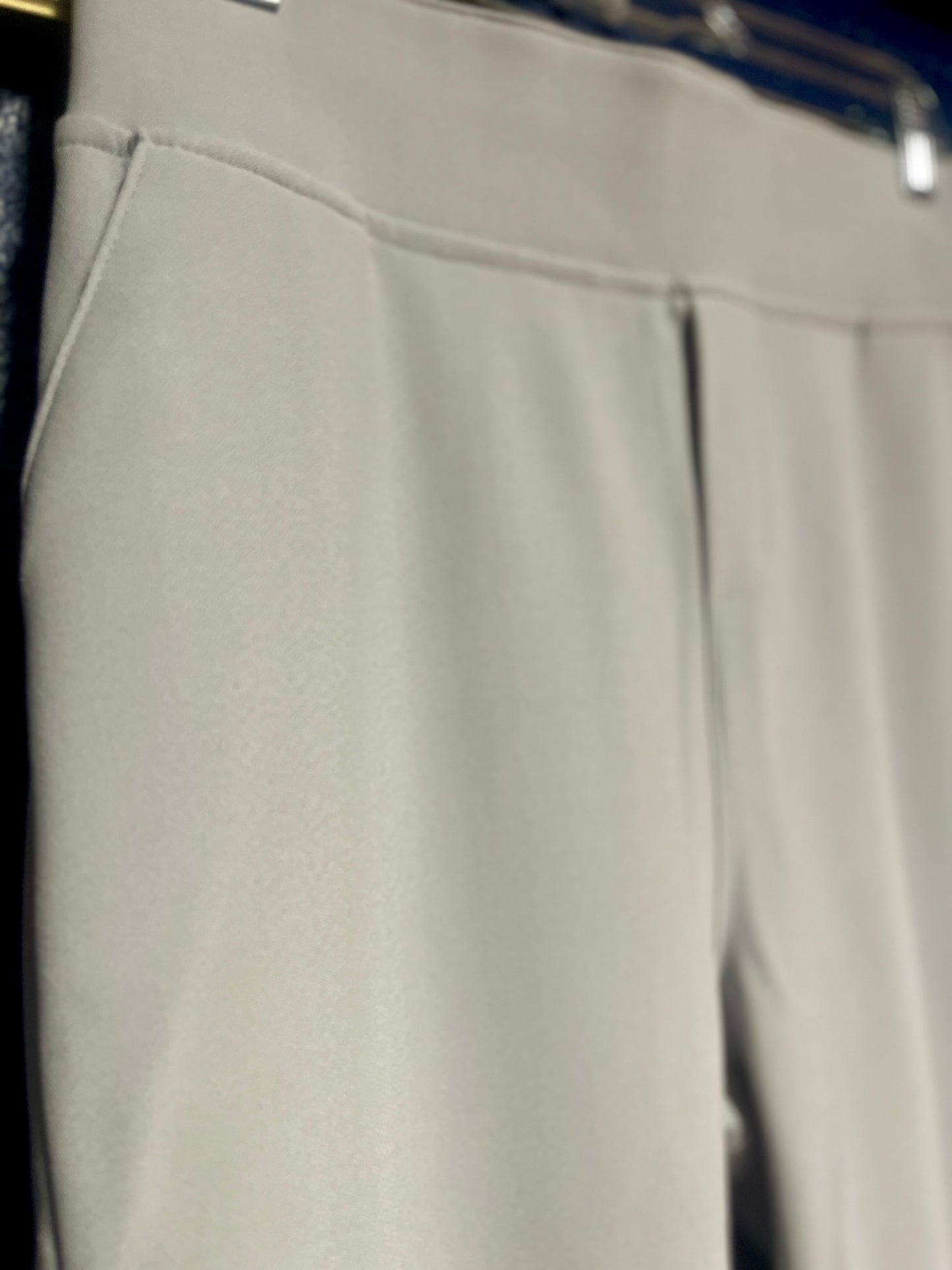 Zenana Light Gray Pants