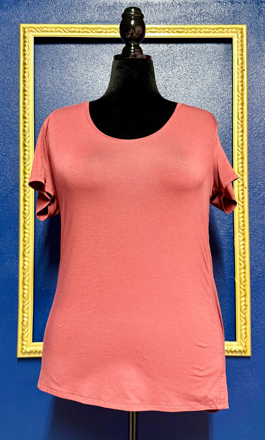 Athleta Maroon T-Shirt