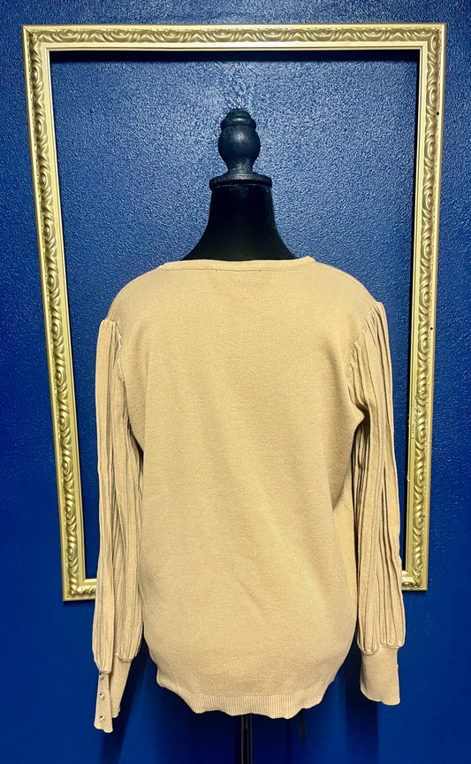AZI Tan Sweater