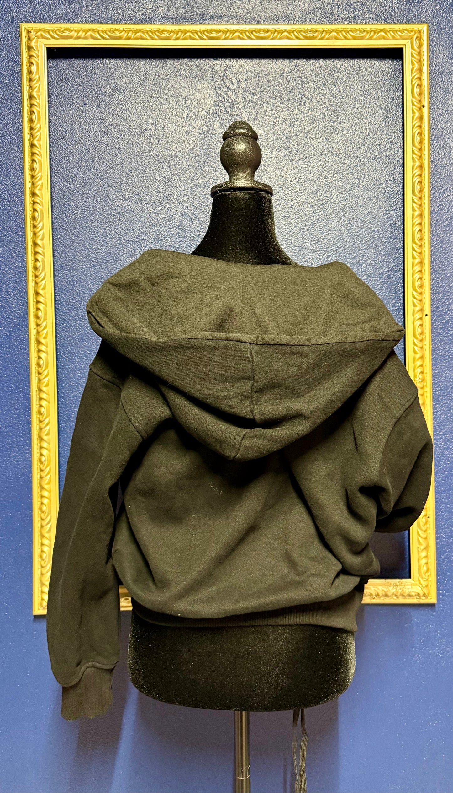 PrettyGarden Black Zip Up Hoodie