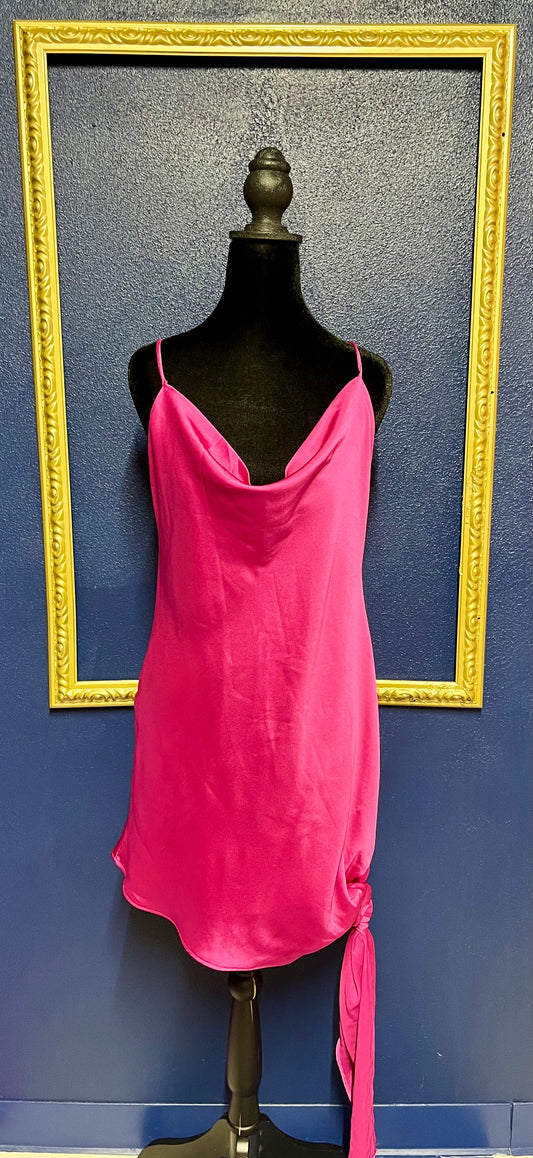Vici Fuchsia Slip Dress