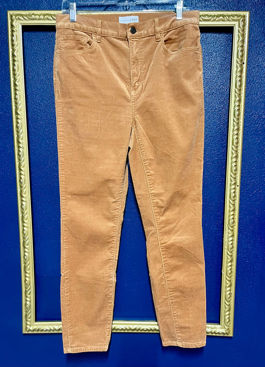 Loft High Waist Skinny Corduroy Pants