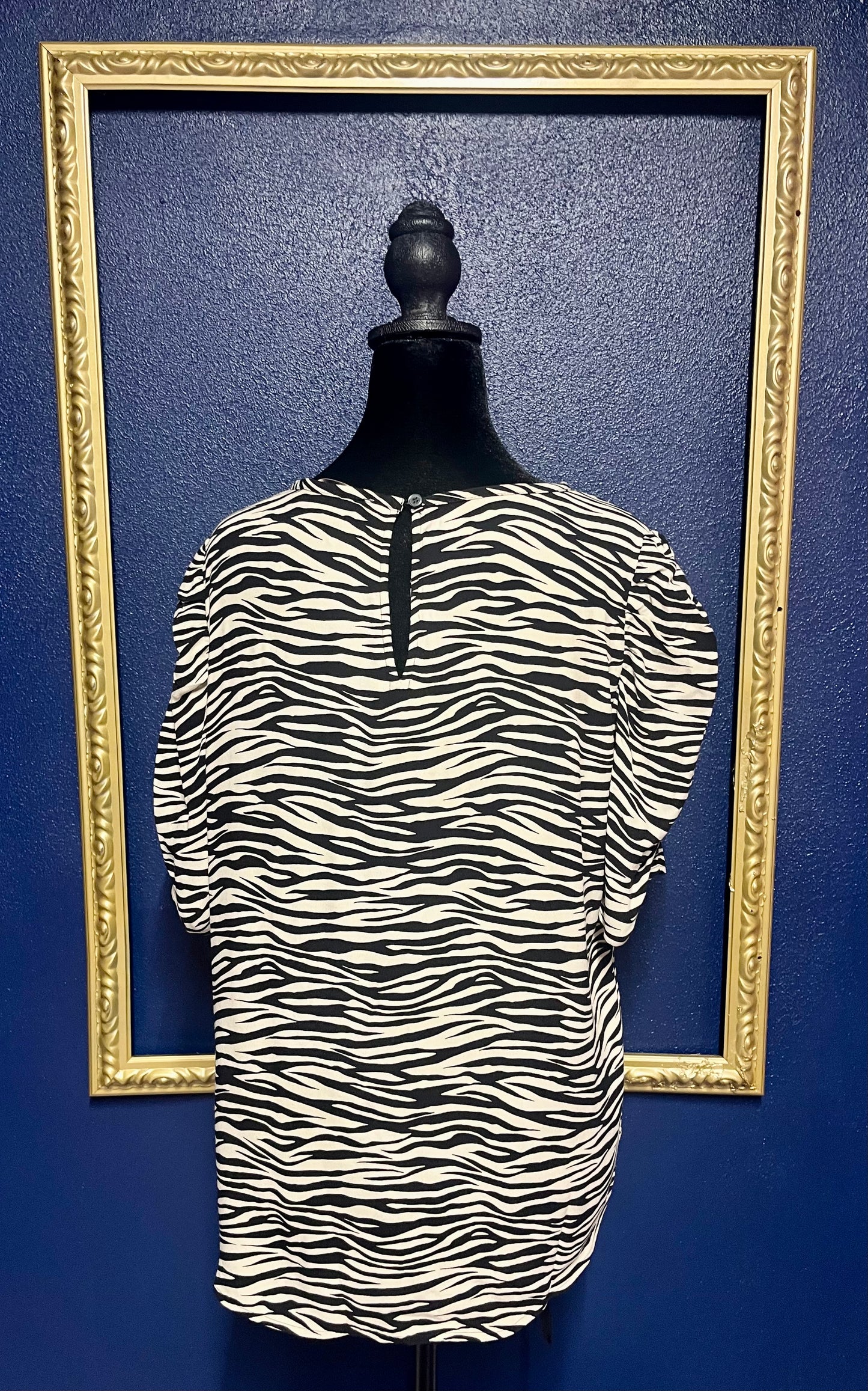 Loft Zebra Print Blouse