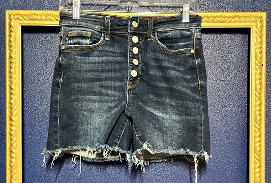 Judy Blue Button Fly Cut Off Shorts