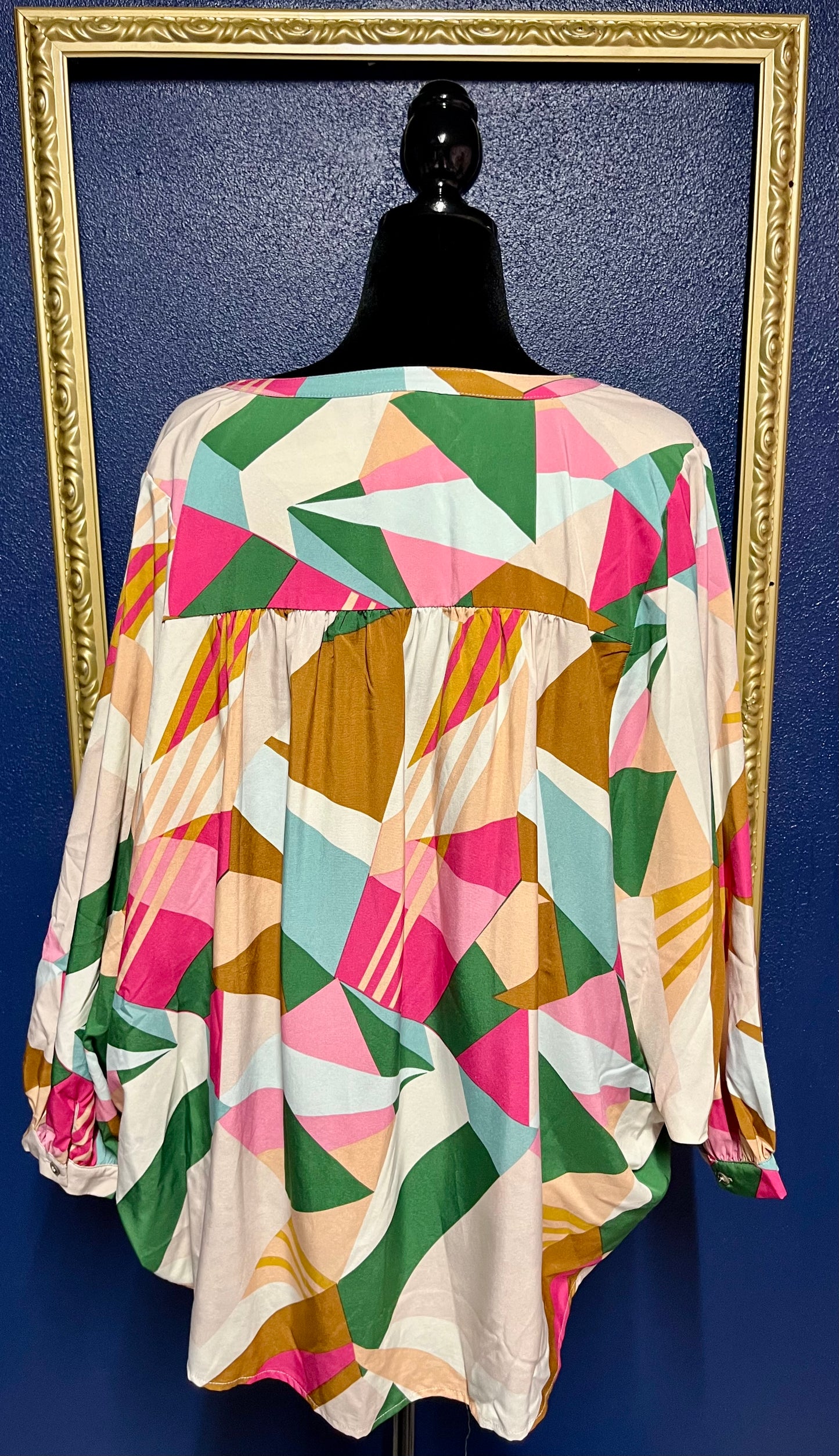 Jodifl Geometric Print Blouse