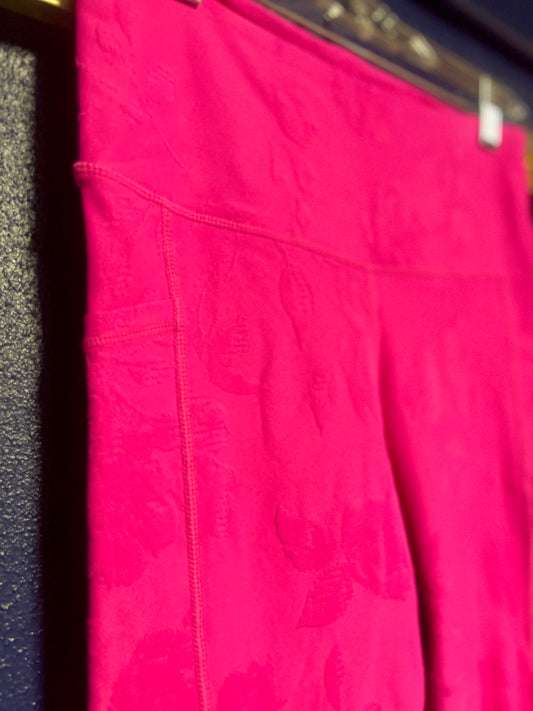 Mono B Pink on Pink Floral Leggings