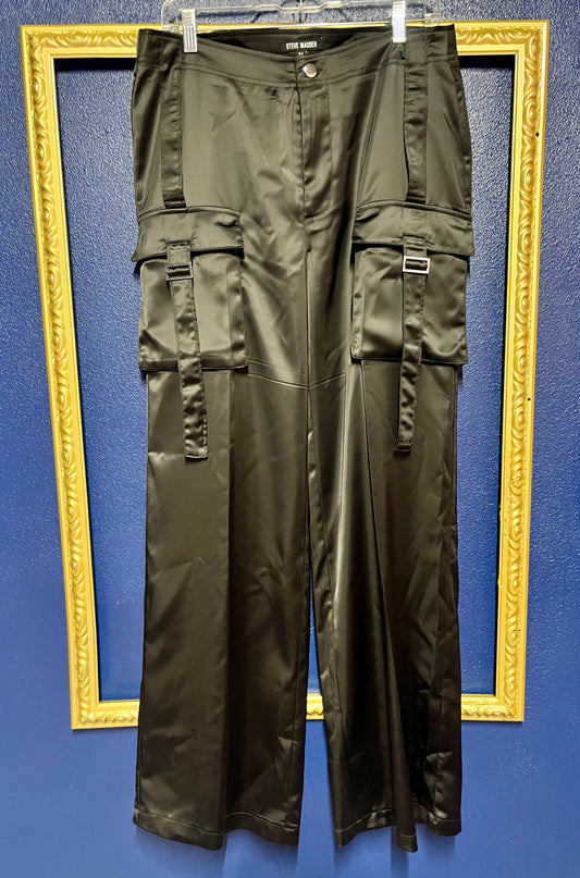 Steve Madden Silk Cargo Pants