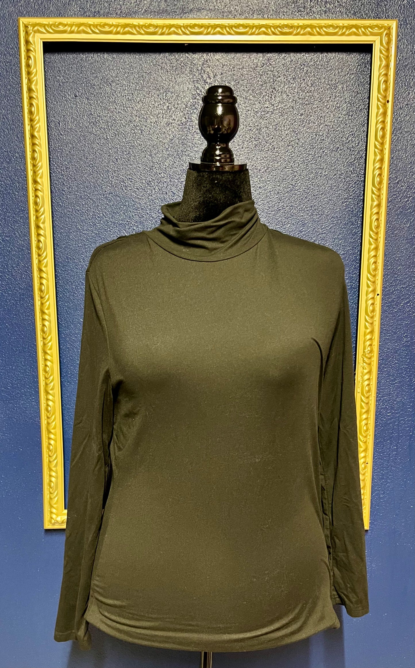 SHEIN Curve Black Turtleneck