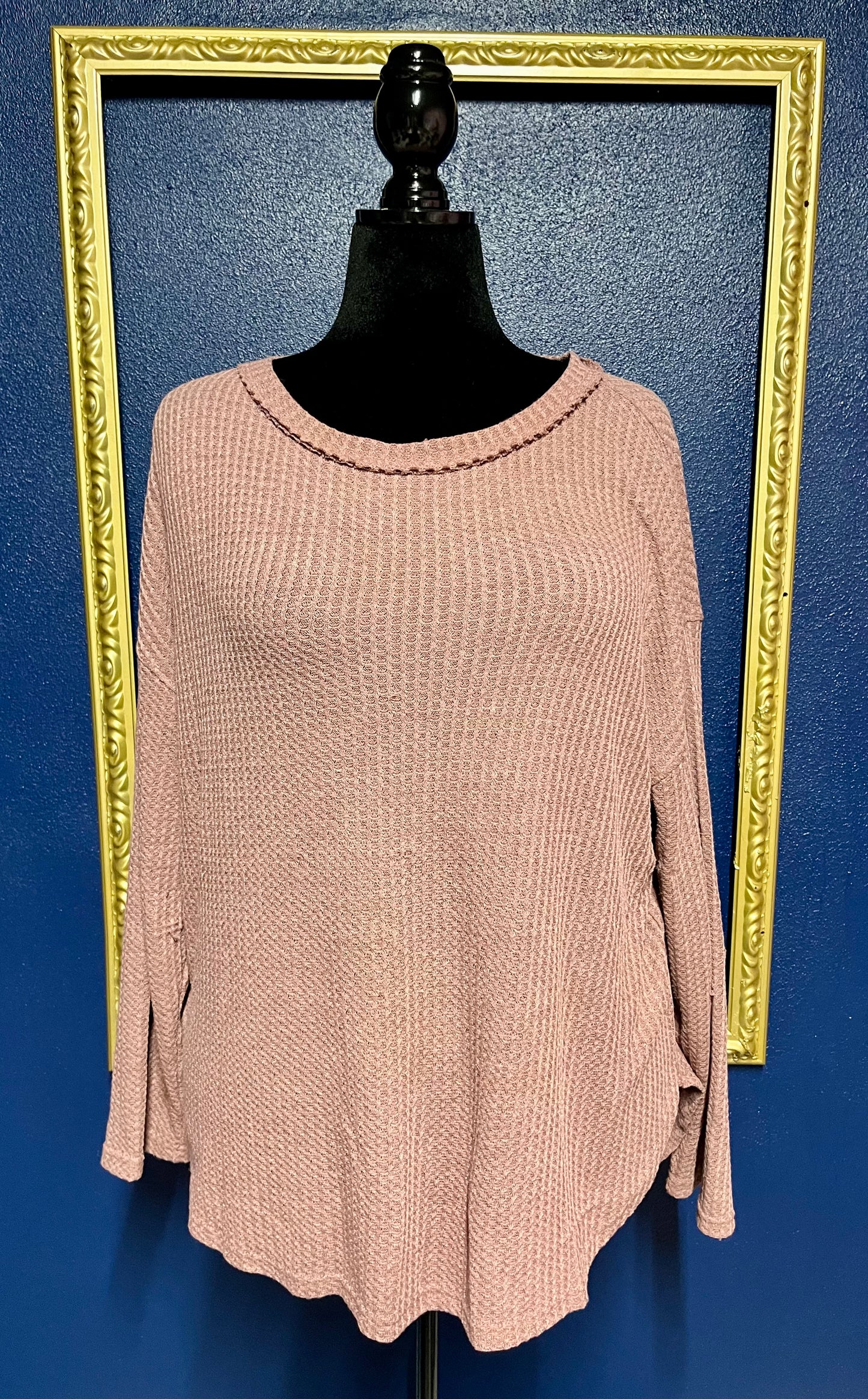 La Miel Waffle Knit Tee