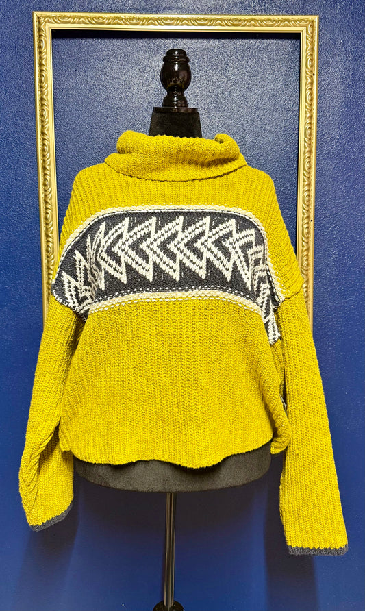 Free People Heavy Turtleneck Sweater