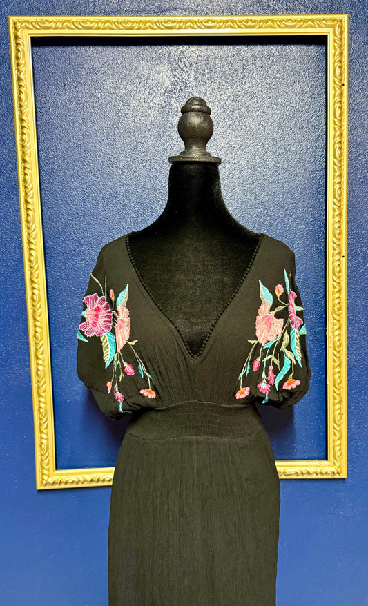 See and Be Seen Embroidered Dress