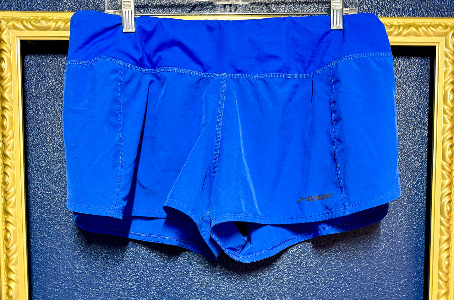 Brooks Royal Blue Running Shorts