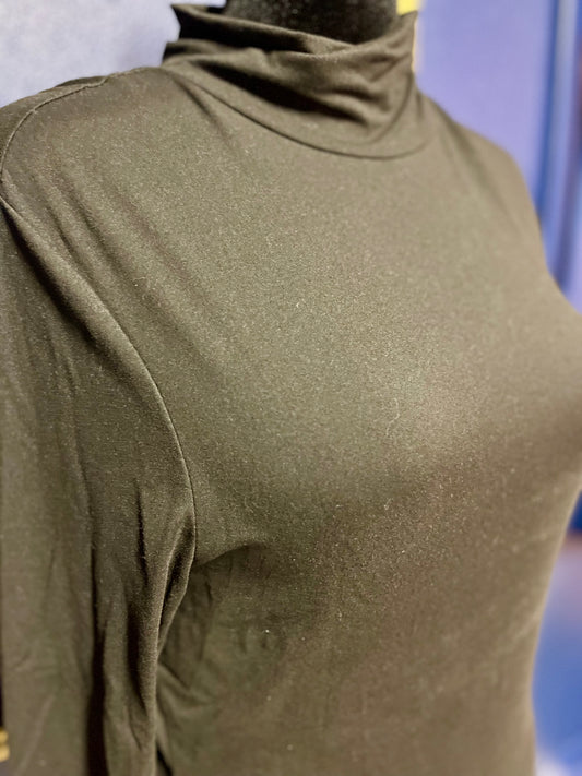 SHEIN Curve Black Turtleneck