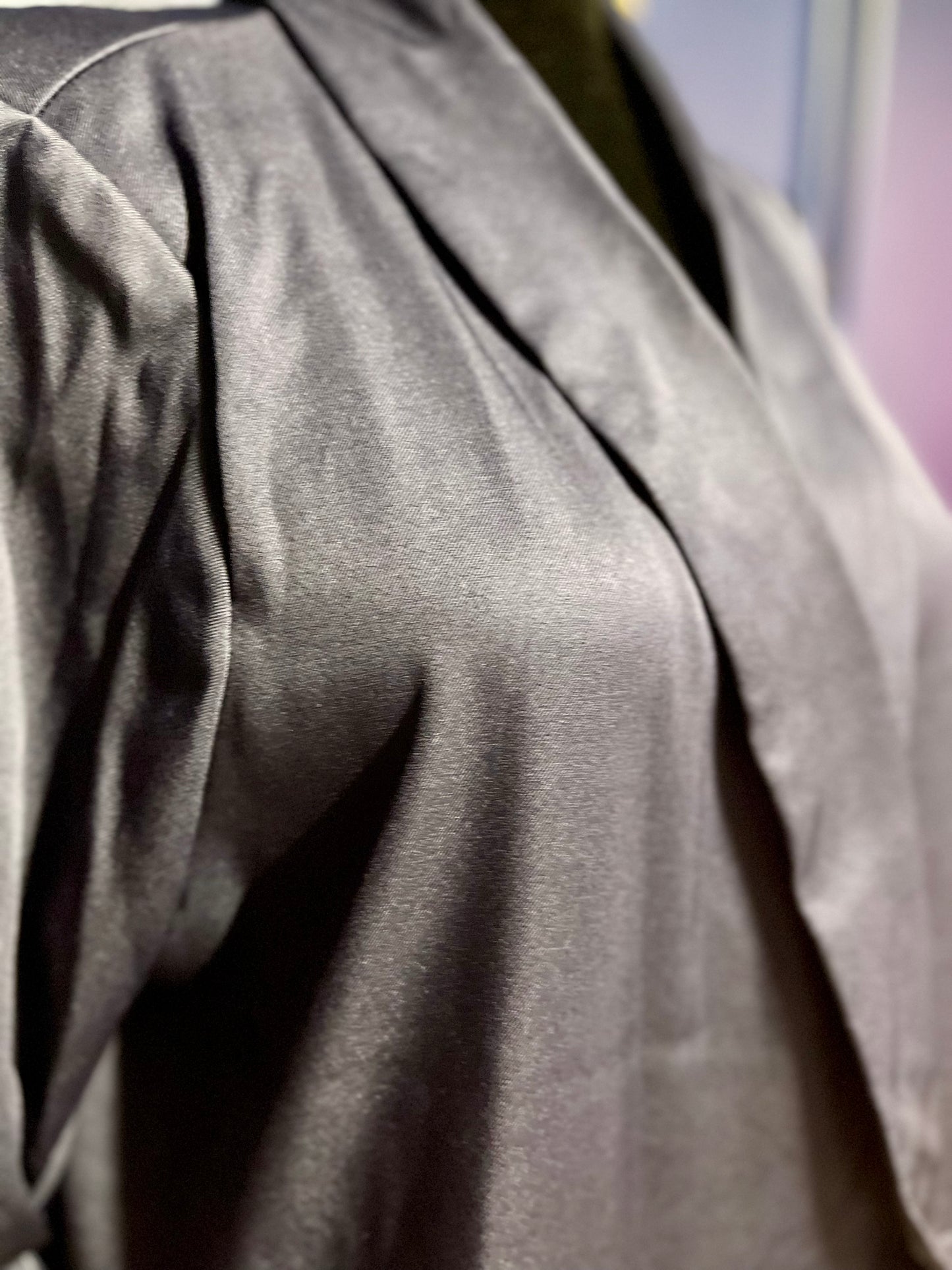 SHEIN Curve Navy Blazer