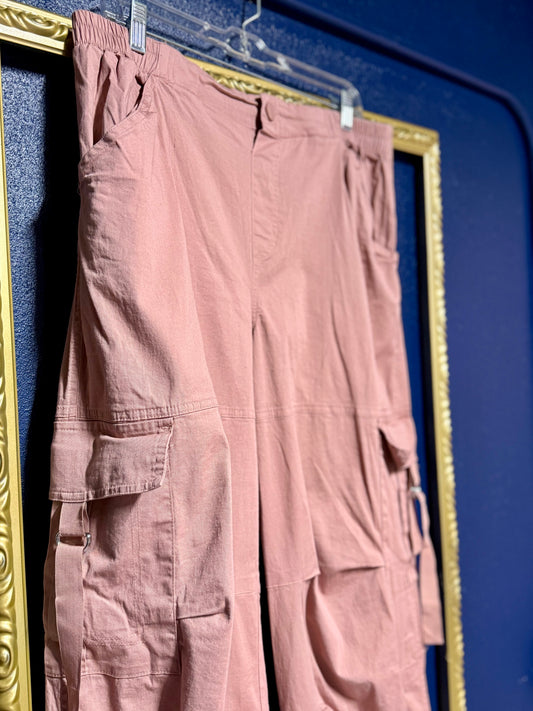 YMI Blush Pink Cargo Pant