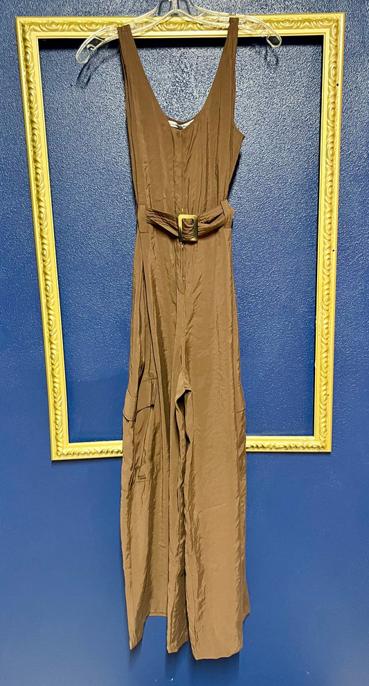 Abercrombie Brown Jumpsuit