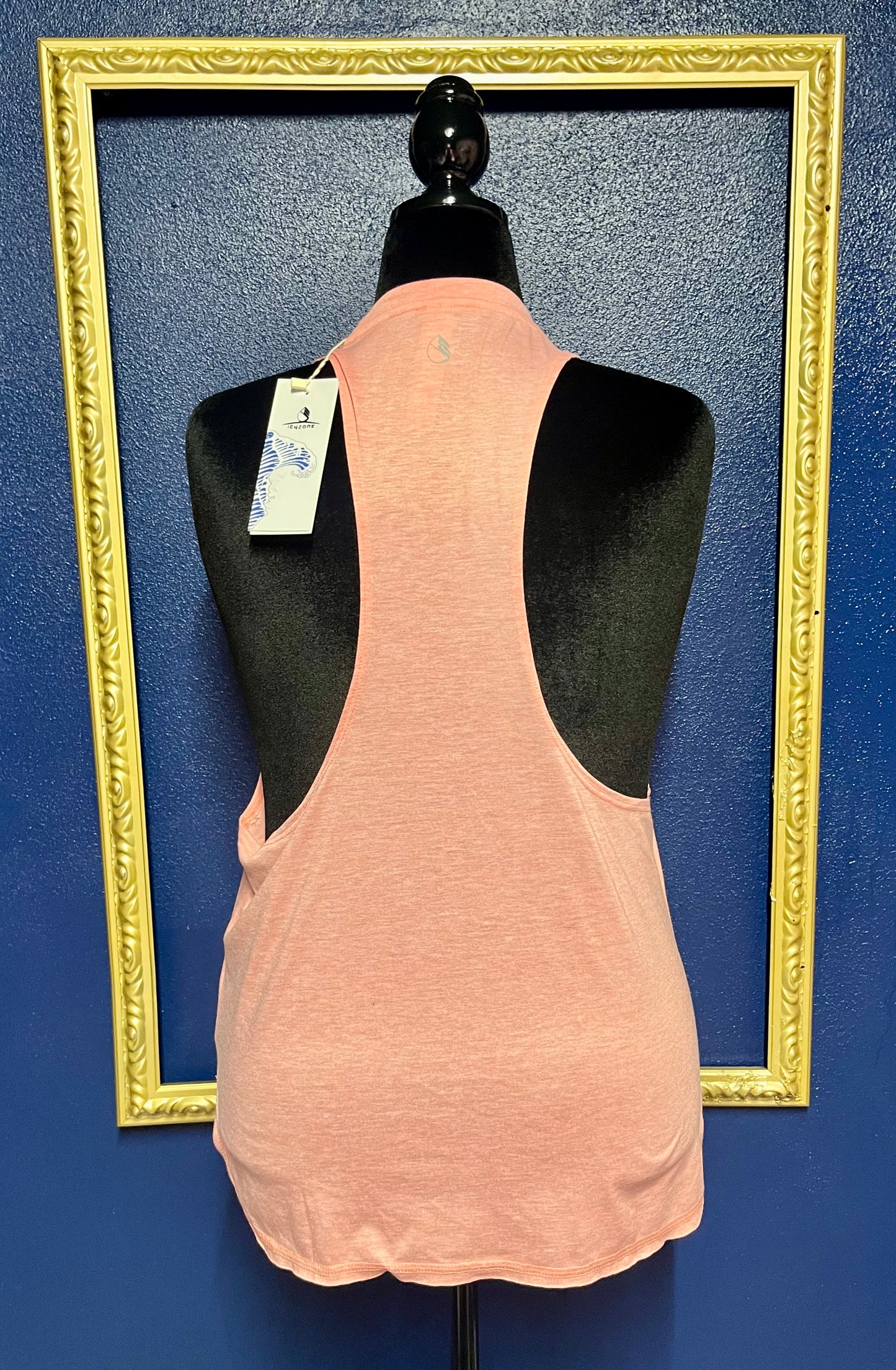 Icyzone Pink Athletic Tank