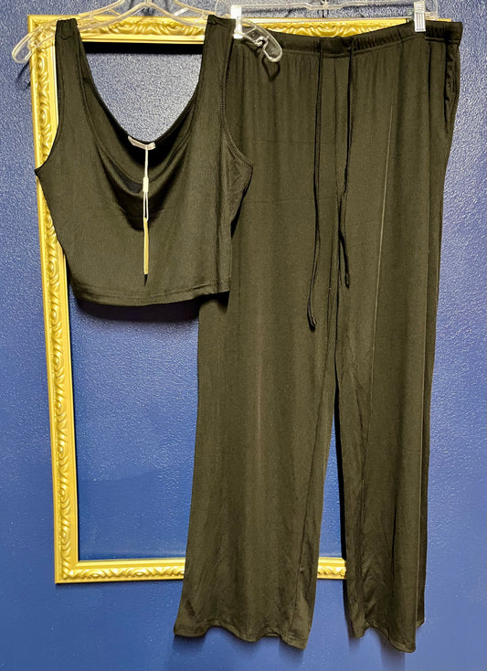 Ekouaer Ribbed Lounge Set
