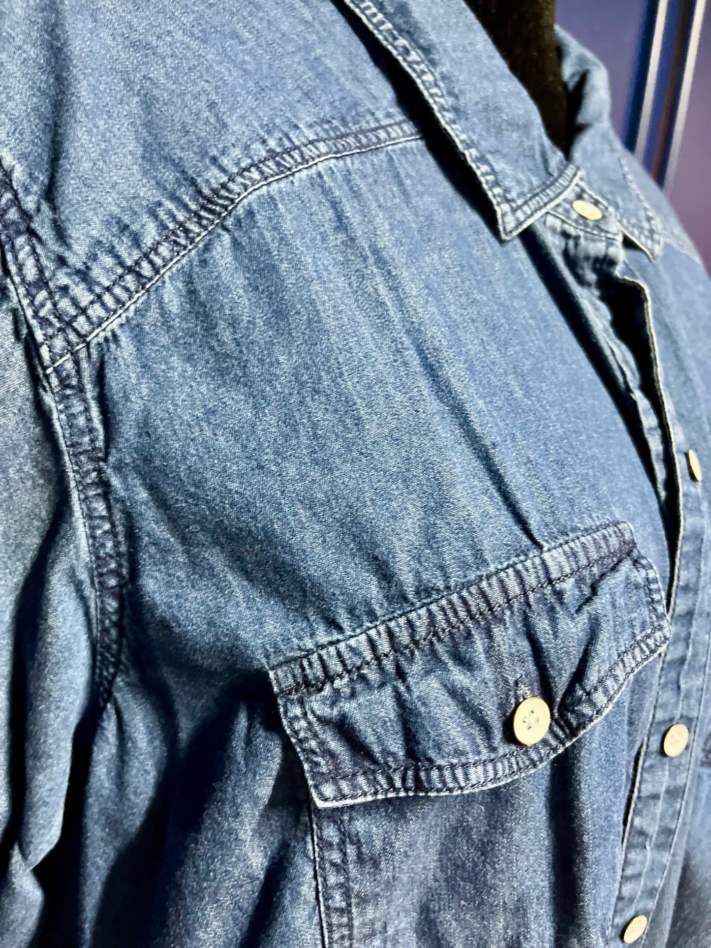 Torrid Denim Button Down