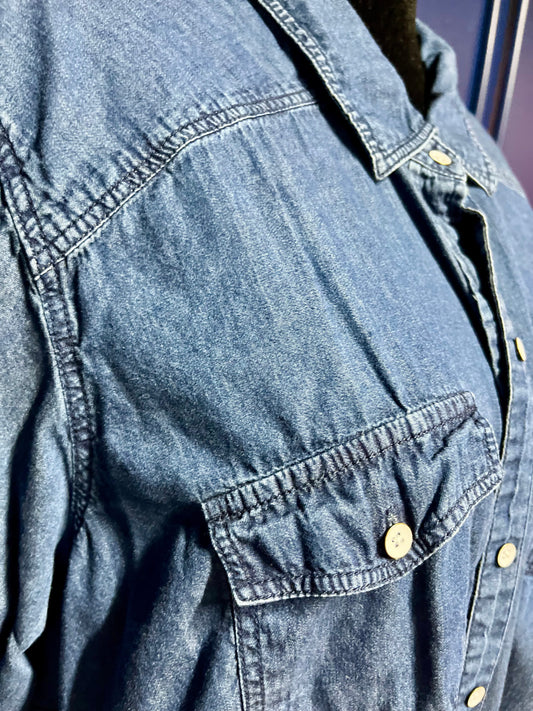 Torrid Denim Button Down