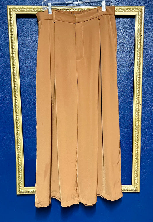 TronJori Camel Trousers