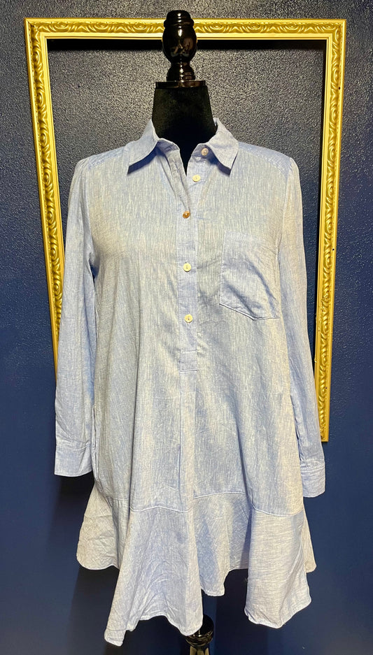 Tuckernuck Chambray Callahan Shirt Dress