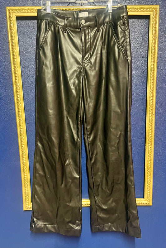 Time and Tru Pleather Wide Leg Pants