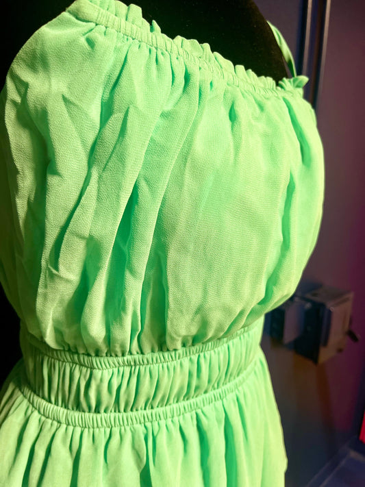 Aura Rainbow Tiered Maxi Dress