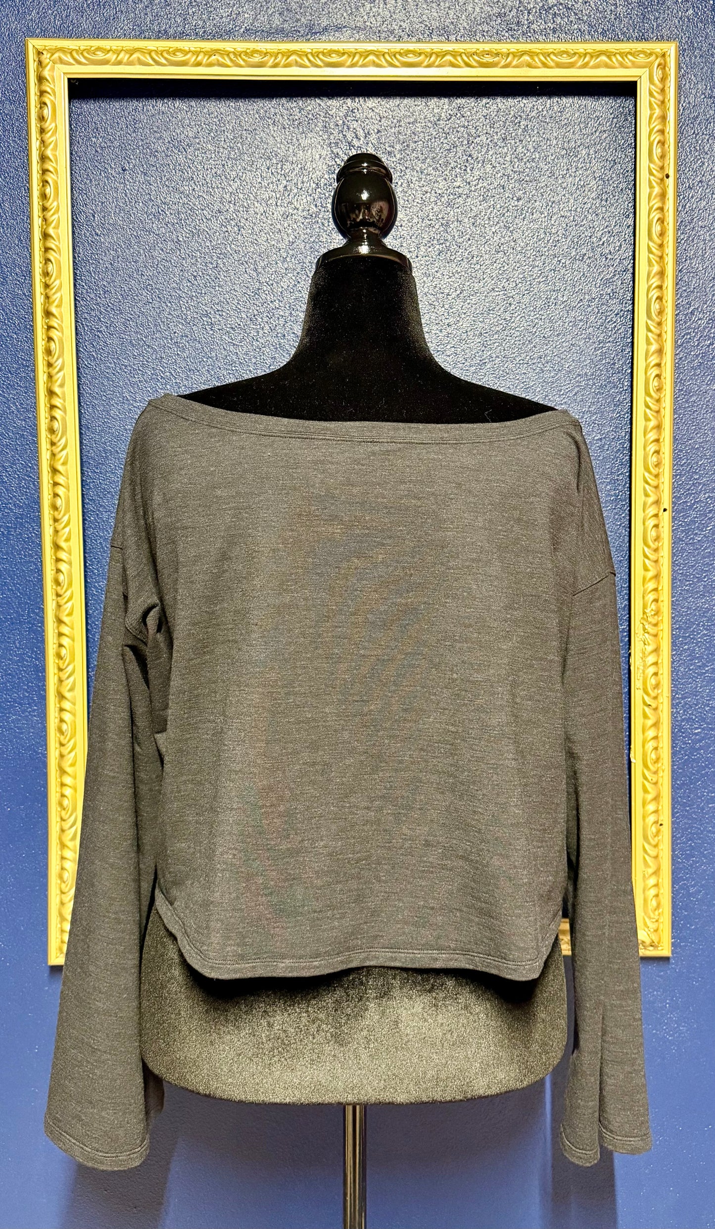 Lululemon Gray V Neck Pullover