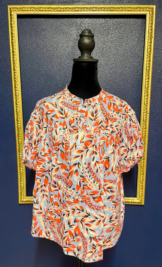 Dear John Floral Blouse