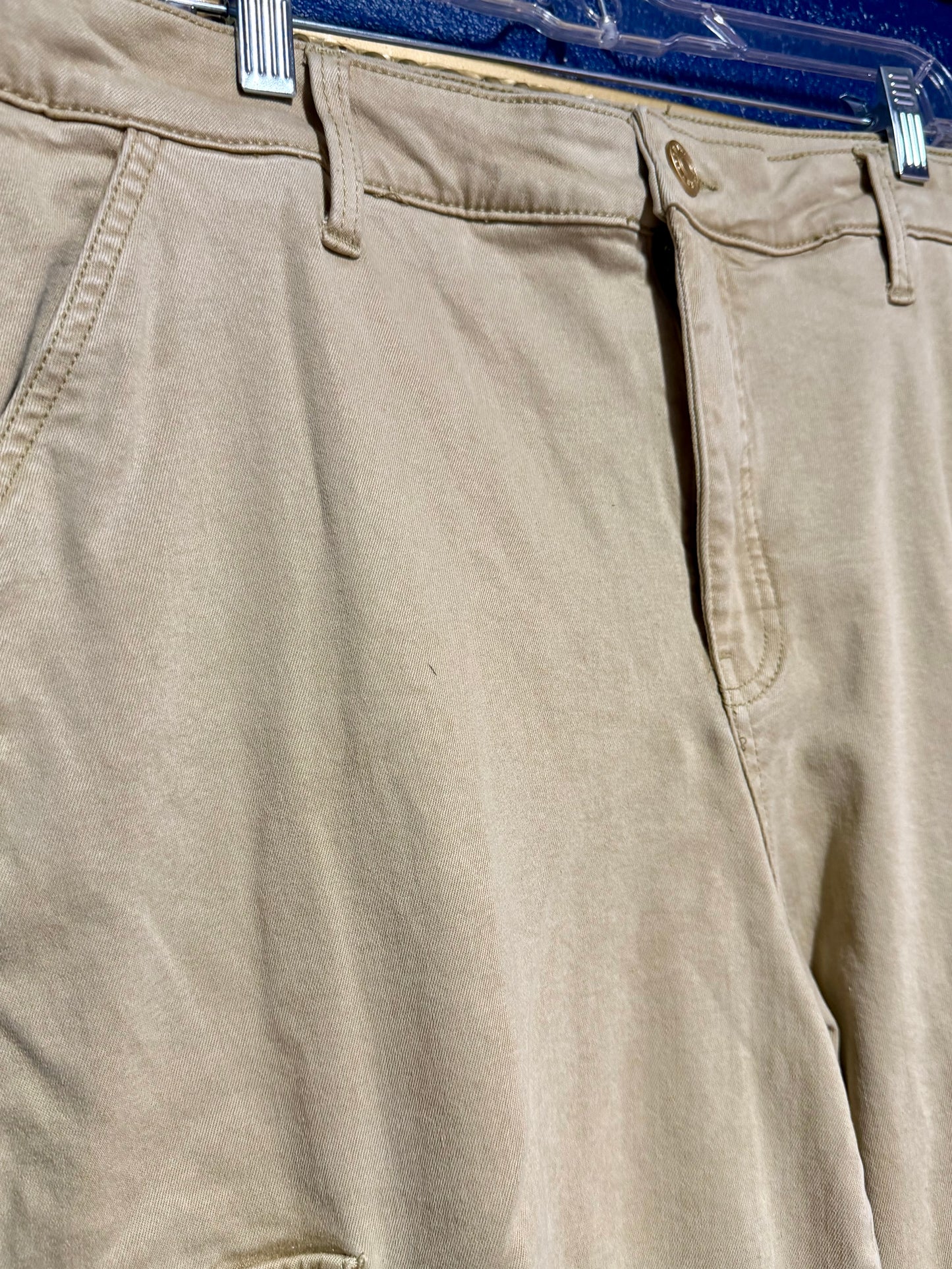 Kut Miller Wide Leg Khaki Cargo