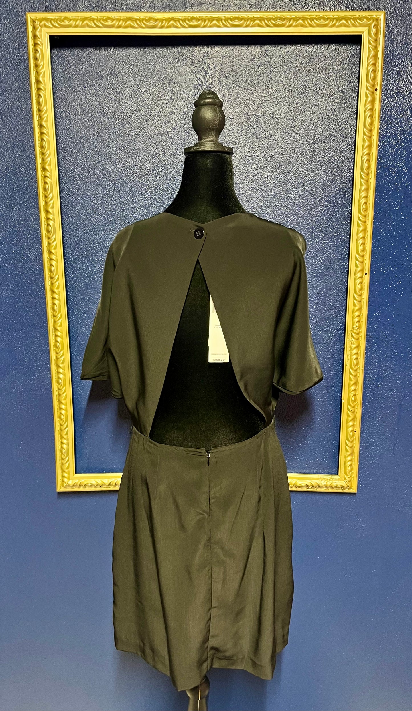 BCBG Black Backless Dress