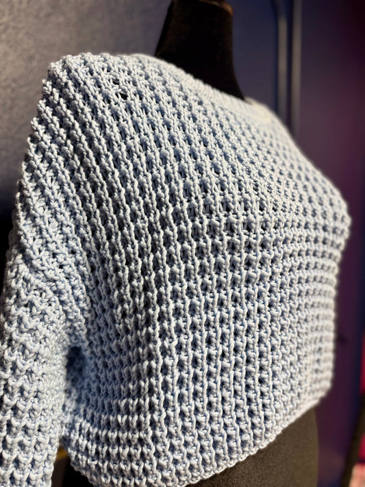 Dance & Marvel Blue Sweater