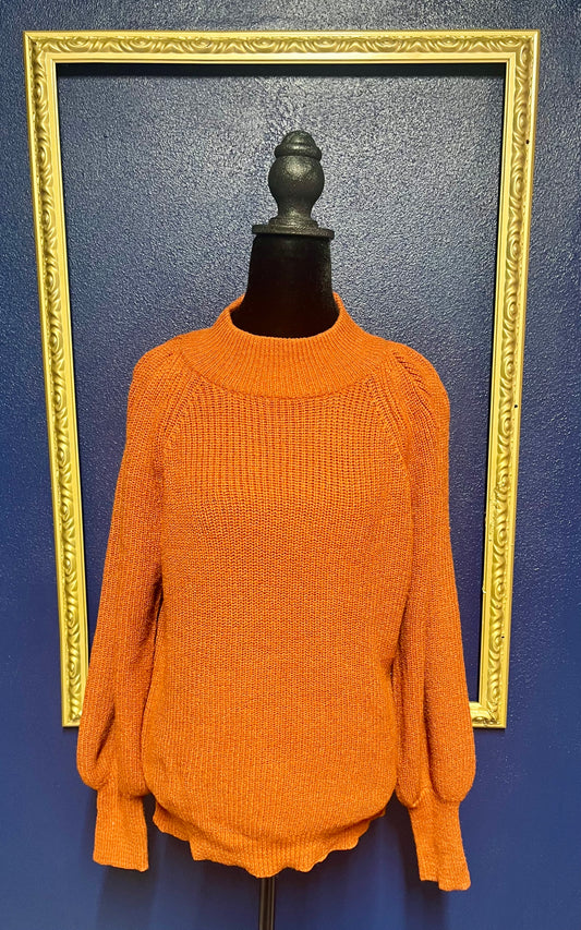 Entro Burnt Orange Sweater