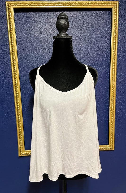 Athleta White Spaghetti Strap