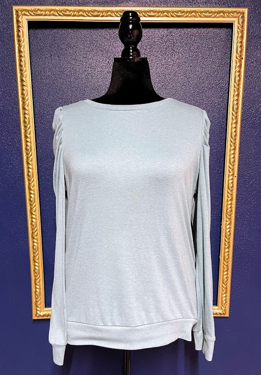Lightweight Light Teal Sweater