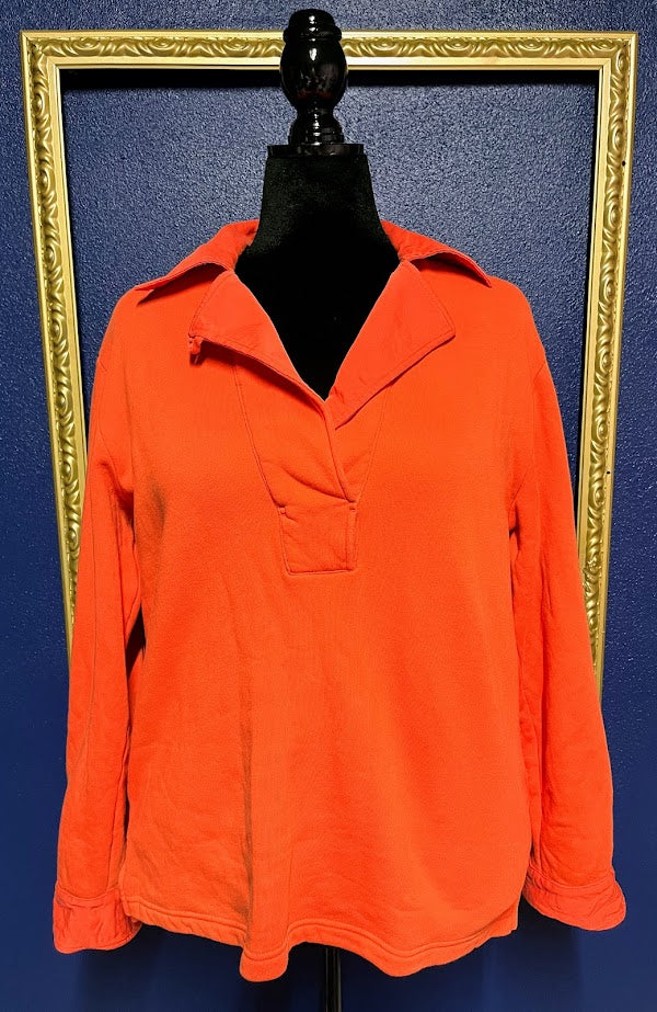 Xirena Orange Pullover