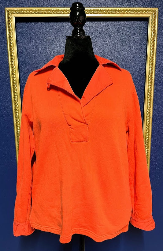 Xirena Orange Pullover