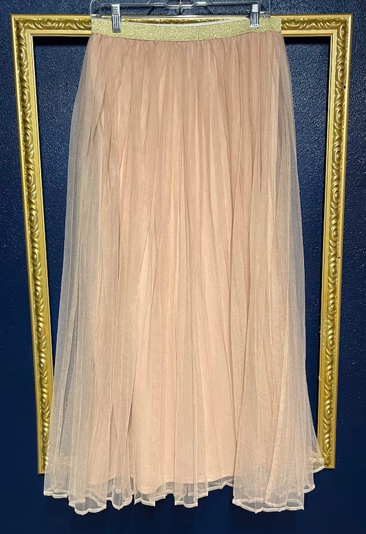 Lauren Conrad Blush Tulle Skirt