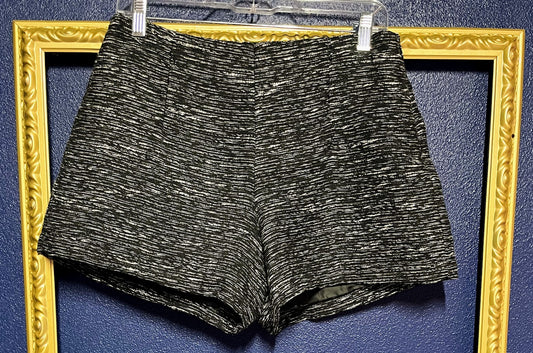 Old Navy Black and White Textured Shorts
