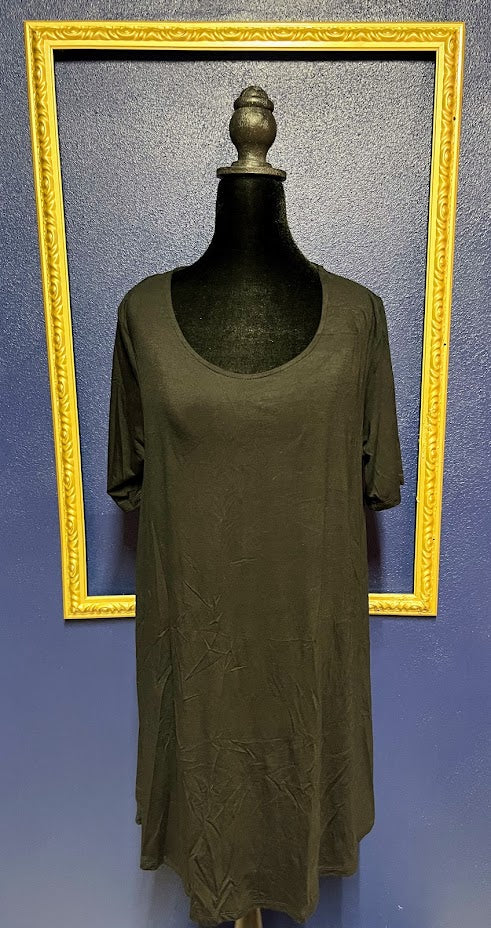 Wishlist Black Jersey T-Shirt Dress