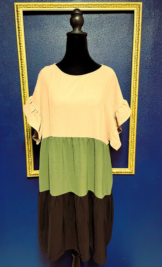 Mittoshop Colorblock Dress