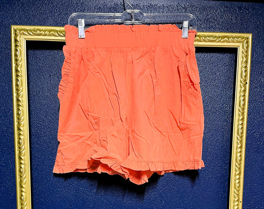 L Love Melon Ruffled Shorts