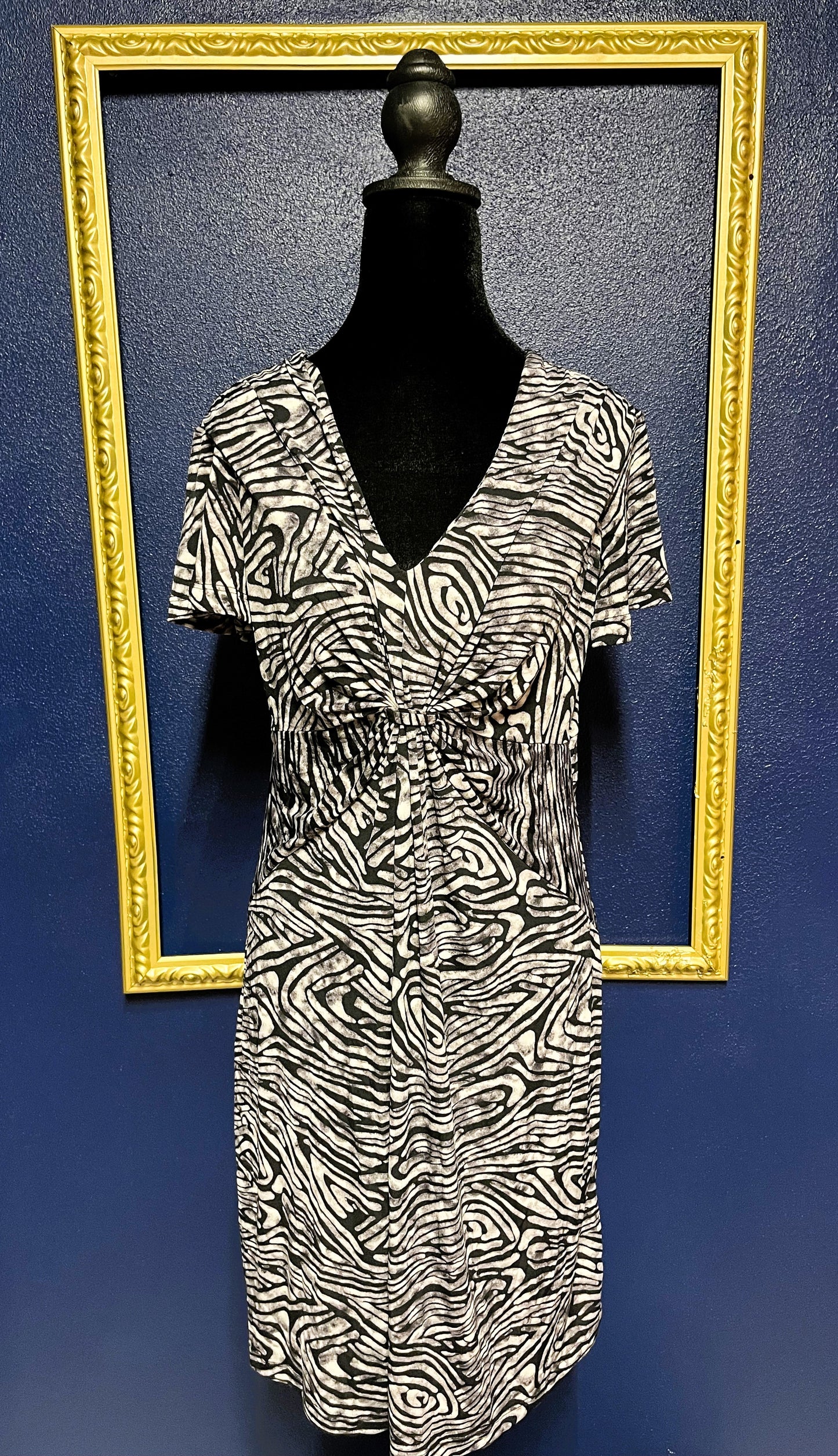 Daisy Fuentes Zebra Print Dress