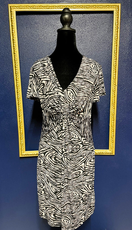 Daisy Fuentes Zebra Print Dress