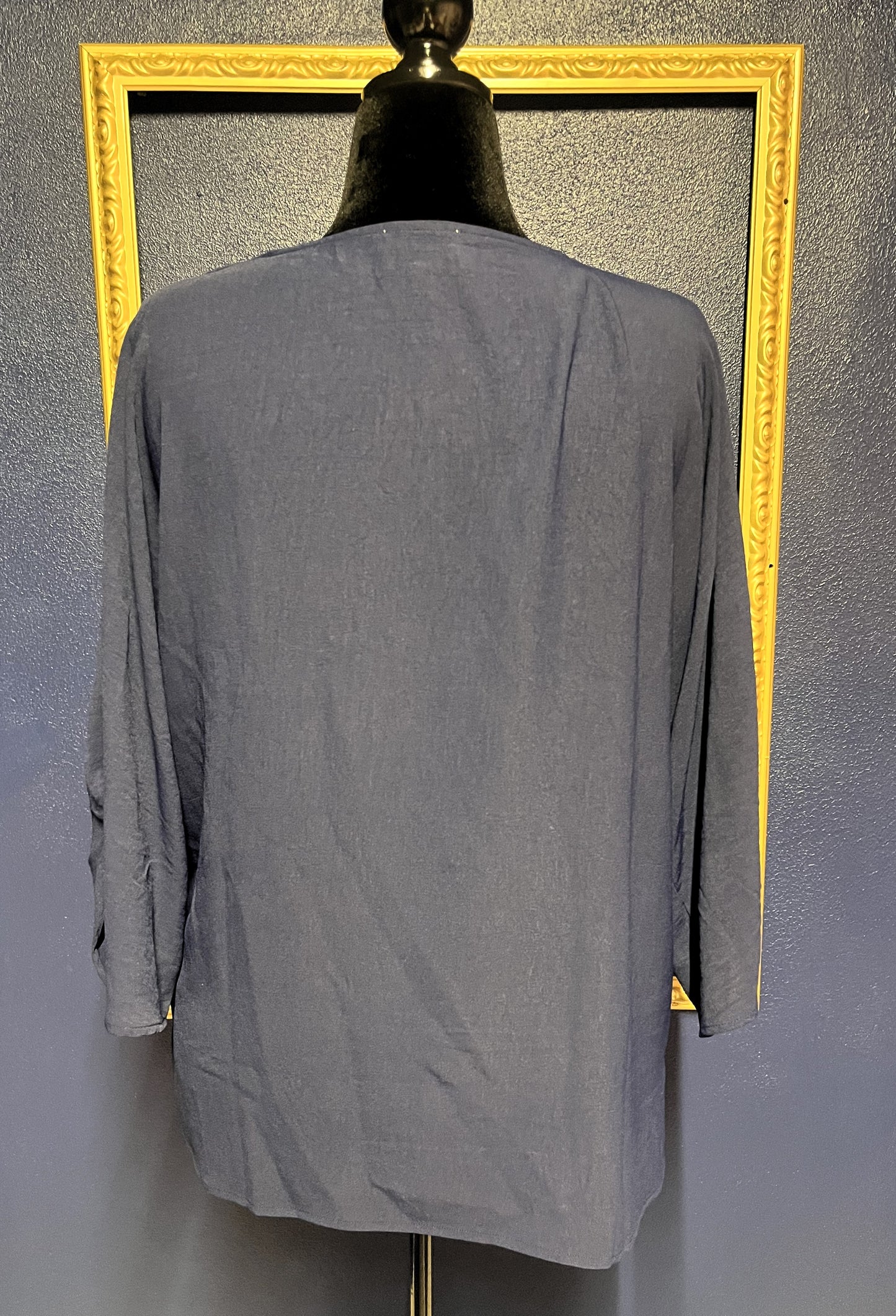 Andree Navy Blouse